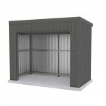 Absco Fortress Garden Shed 3.00m x 1.52m x 2.40m 30151LK 